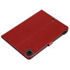 For iPad Pro 11 (2020) & (2018) Cat Bee Embossing Pattern Horizontal Flip Leather Tablet Case with Holder & Card Slots & Wallet & Pen Slot & Wake-up / Sleep Function(Red) - 6