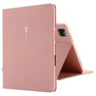 For iPad Pro 11 inch (2020) GEBEI PU+TPU Horizontal Flip Protective Tablet Case with Holder & Card Slots(Rose Gold) - 1