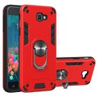 For Samsung Galaxy J5 Prime 2 in 1 Armour Series PC + TPU Protective Case with Ring Holder(Red) - 1