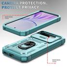 For Google Pixel 9a Sliding Camshield TPU + PC Phone Case with Holder(Green) - 3