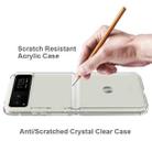 For Motorola Razr 2023 Scratchproof Acrylic TPU Phone Case(Transparent) - 3