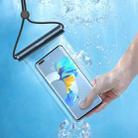 Baseus AquaGlide IPX8 Waterproof Phone Pouch with Cylindrical Slide Lock(Sea Blue) - 1