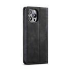 For iPhone 15 Pro CaseMe 013 Multifunctional Horizontal Flip Leather Phone Case(Black) - 3