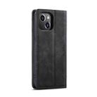 For iPhone 15 Plus CaseMe 013 Multifunctional Horizontal Flip Leather Phone Case(Black) - 3