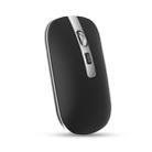 HXSJ M50 2.4GHZ 800,1200,1600dpi Three Gear Adjustment Dual-mode Wireless Mouse USB + Bluetooth 5.1 Rechargeable(Black) - 8