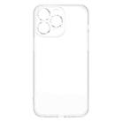 For iPhone 15 Pro Max TOTU PC-01 Soft Series Precision Lens Holes Phone Case(Transparent) - 1