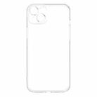 For iPhone 15 TOTU PC-01 Soft Series Precision Lens Holes Phone Case(Transparent) - 1