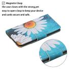 For Samsung Galaxy A11 Colored Drawing Pattern Horizontal Flip Leather Case with Holder & Card Slots & Wallet(Chamomile) - 4