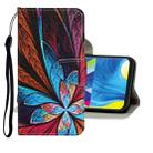 For Samsung Galaxy A21s Colored Drawing Pattern Horizontal Flip Leather Case with Holder & Card Slots & Wallet(Oil Painting) - 1