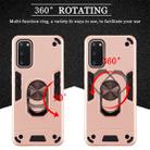 For Samsung Galaxy S20 2 in 1 Armour Series PC + TPU Protective Case with Ring Holder(Rose Gold) - 7