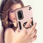 For Samsung Galaxy S20 2 in 1 Armour Series PC + TPU Protective Case with Ring Holder(Rose Gold) - 8