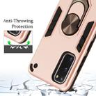 For Samsung Galaxy S20 2 in 1 Armour Series PC + TPU Protective Case with Ring Holder(Rose Gold) - 11