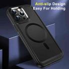 For iPhone 15 Plus Shield Armor MagSafe TPU Hybrid PC Phone Case(Black) - 2