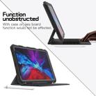 For iPad Pro 11 inch (2020) RedPepper Shockproof Waterproof PC + TPU Protective Tablet Case with Lanyard & Pen Tray & Holder(Black) - 13