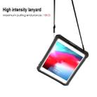 For iPad mini (2019) RedPepper Shockproof Waterproof PC + TPU Protective Case with Lanyard & Holder(Black) - 6