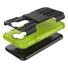 For LG K31 Tire Texture Shockproof TPU+PC Protective Case with Holder(Green) - 5