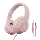 T&G EP21 Wired Noise Reduction Stereo Headphones(Pink) - 1