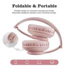 T&G EP21 Wired Noise Reduction Stereo Headphones(Pink) - 4