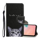 For Samsung Galaxy S20 Ultra Colored Drawing Pattern Horizontal Flip Leather Case with Holder & Card Slots & Wallet & Lanyard(Little Cat) - 1