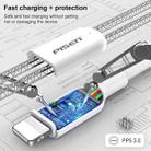 PISEN 1m 3.0A Type-C to 8 Pin PD Fast Charging Cable - 3