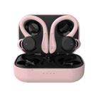 T&G T40 TWS IPX6 Waterproof Hanging Ear Wireless Bluetooth Earphones with Charging Box(Pink) - 1
