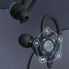 T&G T40 TWS IPX6 Waterproof Hanging Ear Wireless Bluetooth Earphones with Charging Box(Black) - 6