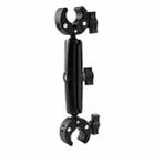Motorcycle Dual-heads Crabs Clamps Handlebar Fixed Mount, Length:28cm - 1