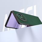 For Huawei Mate X5 ABEEL Genuine Leather Luxury Black Edge Phone Case(Night Green) - 3