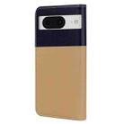 For Google Pixel 8 Cute Pet Series Color Block Buckle Leather Phone Case(Khaki) - 3