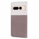 For Google Pixel 7 Pro Cute Pet Series Color Block Buckle Leather Phone Case(Pale Mauve) - 3
