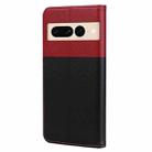 For Google Pixel 7 Pro Cute Pet Series Color Block Buckle Leather Phone Case(Black) - 3