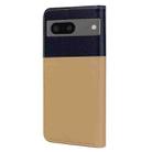 For Google Pixel 7 Cute Pet Series Color Block Buckle Leather Phone Case(Khaki) - 3