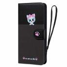For Google Pixel 6 Cute Pet Series Color Block Buckle Leather Phone Case(Dark Grey) - 2