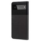 For Google Pixel 6 Cute Pet Series Color Block Buckle Leather Phone Case(Dark Grey) - 3