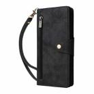 For Google Pixel 9 Rivet Buckle 9 Cards Three Fold Leather Phone Case(Black) - 2