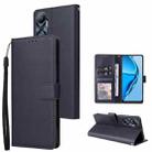 For Infinix Hot 20 4G 3 Card Slots Multifunctional Leather Phone Case(Dark Blue) - 1