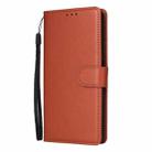 For Infinix Hot 40 / 40 Pro 3-Card Slots Multifunctional Leather Phone Case(Brown) - 2