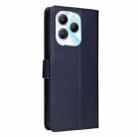 For Infinix Hot 40 / 40 Pro 3-Card Slots Multifunctional Leather Phone Case(Dark Blue) - 3