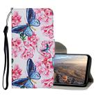 For Huawei P smart (2020) Colored Drawing Pattern Horizontal Flip Leather Case with Holder & Card Slots & Wallet(Dragonfly Flower) - 1