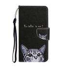 For Huawei P40 Colored Drawing Pattern Horizontal Flip Leather Case with Holder & Card Slots & Wallet(Kitty) - 2