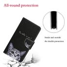 For Huawei P40 Colored Drawing Pattern Horizontal Flip Leather Case with Holder & Card Slots & Wallet(Kitty) - 5
