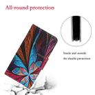 For Huawei P40 Colored Drawing Pattern Horizontal Flip Leather Case with Holder & Card Slots & Wallet(Colorful Flower) - 5