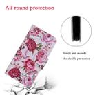 For Huawei Y5 (2019) Colored Drawing Pattern Horizontal Flip Leather Case with Holder & Card Slots & Wallet(Peony) - 5