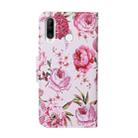 For Huawei Y6p Colored Drawing Pattern Horizontal Flip Leather Case with Holder & Card Slots & Wallet(Peony) - 3