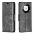 For Huawei Mate 60 Pro/Mate 60 Pro+ Lambskin Texture Pure Color Flip Leather Phone Case(Black) - 1