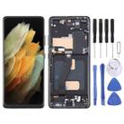For Samsung Galaxy S21 Ultra 5G SM-G998B TFT LCD Screen Digitizer Full Assembly with Frame, Not Supporting Fingerprint Identification - 1