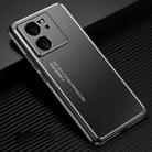 For Xiaomi Redmi K60 Ultra Frosted Metal Phone Case(Black) - 1