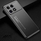 For Xiaomi Redmi K70 Pro Frosted Metal Phone Case(Black) - 1