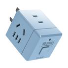 KYFEN USB Smart Mini Multi-function Fast Charging Socket(Blue) - 1