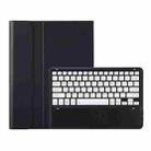 For Honor MagicPad 13 AH16 TPU Ultra-thin Detachable Bluetooth Keyboard Tablet Leather Case(Black + White) - 1